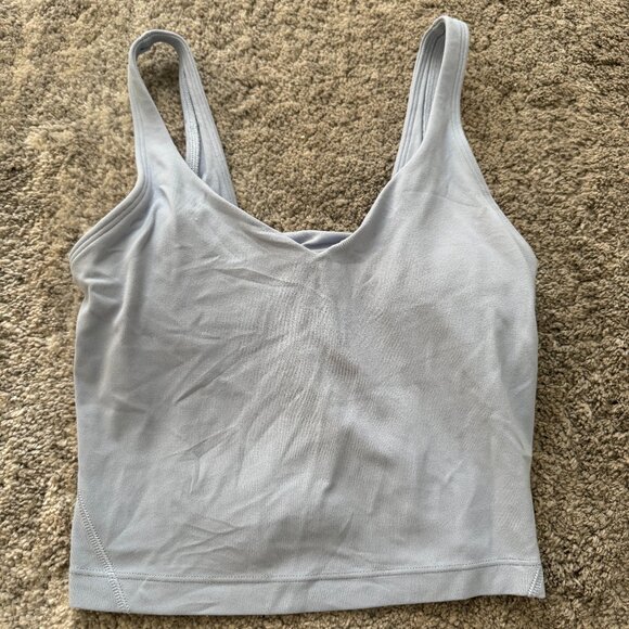 Sz 0-2 Lululemon Align Tank in Baby Blue - Picture 1 of 2